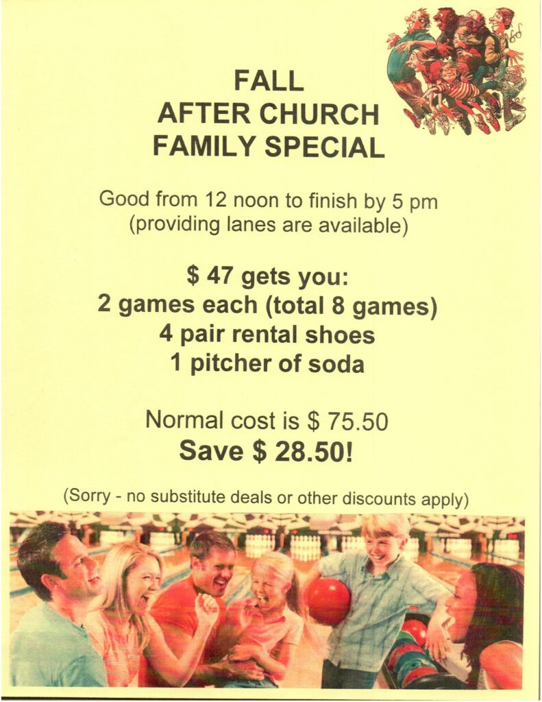 Fall After Church Family Special